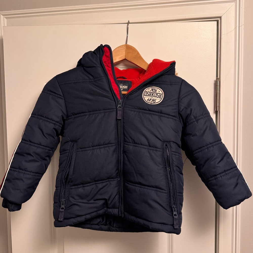 OshKosh B'gosh Red and Navy Jacket
